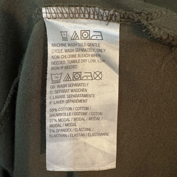 Isaac Mizrahi Live Sleeveless Maxi Dress Side Slits-Reg Size Large Fall Olive - Picture 7 of 9